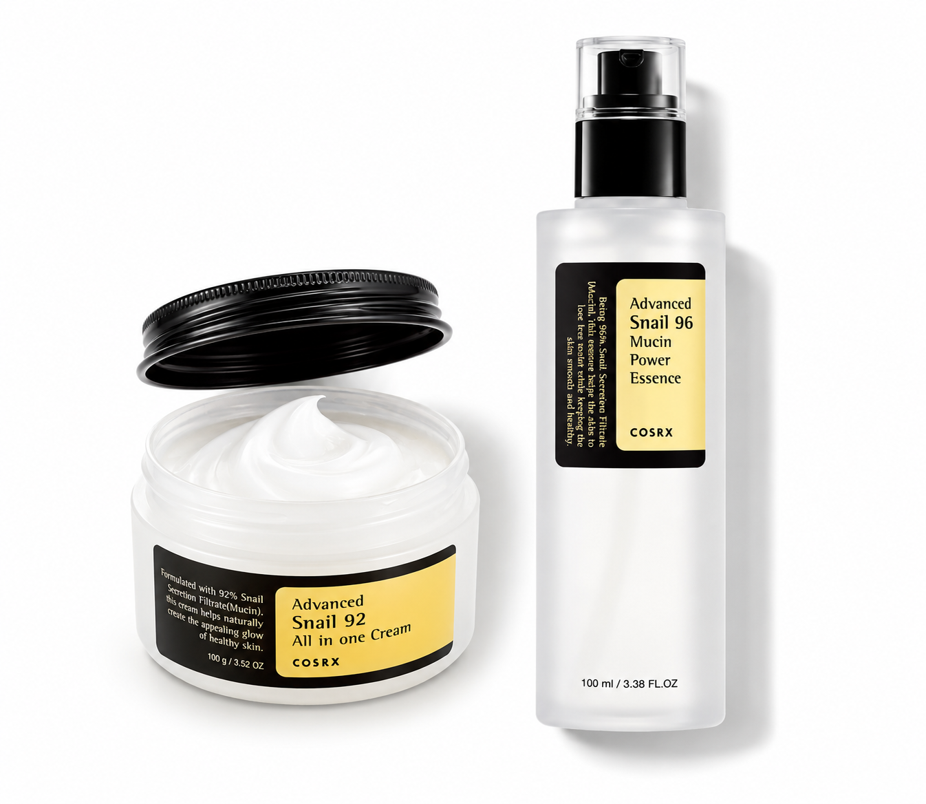 Cosrx snail mucin duo ( cream + power essence)