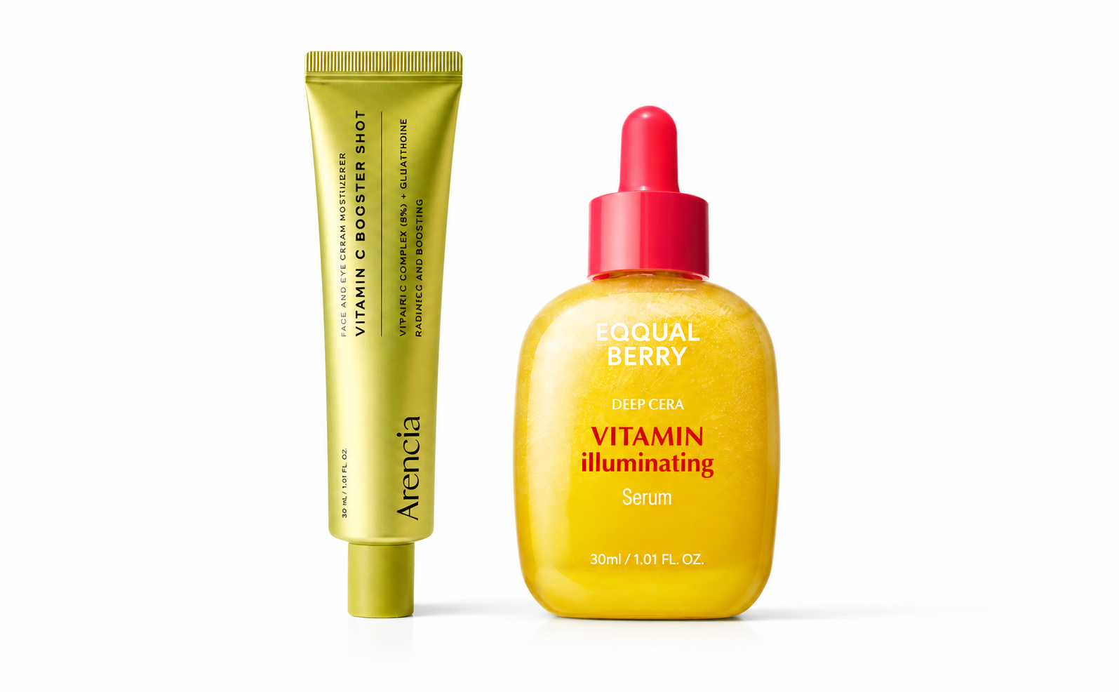 Vitamin C duo ( Eqqualberry serum & Arencia vitamin c booster )