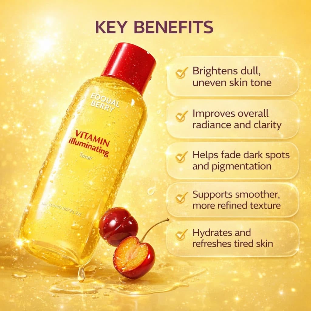 EQQUALBERRY Vitamin Illuminating Toner (200ml)