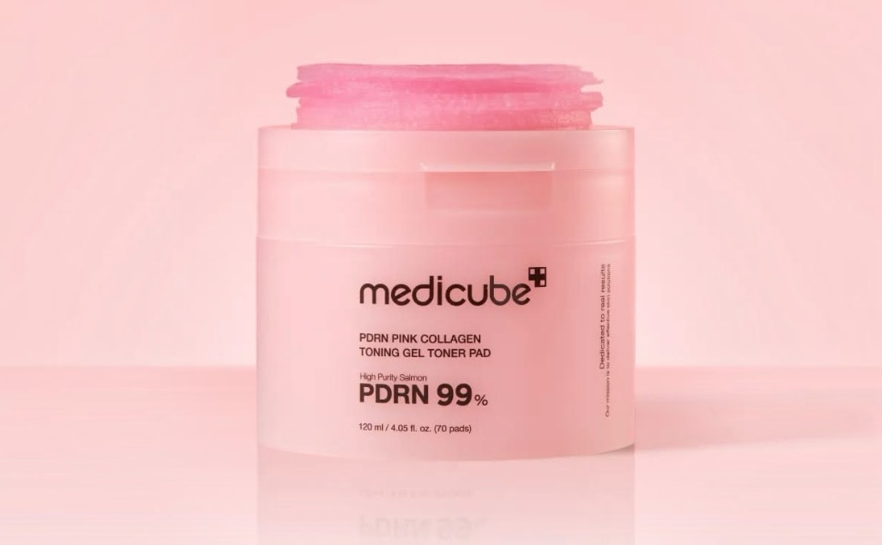 Medicube PDRN Collagen Tonning Gel Toner Pads