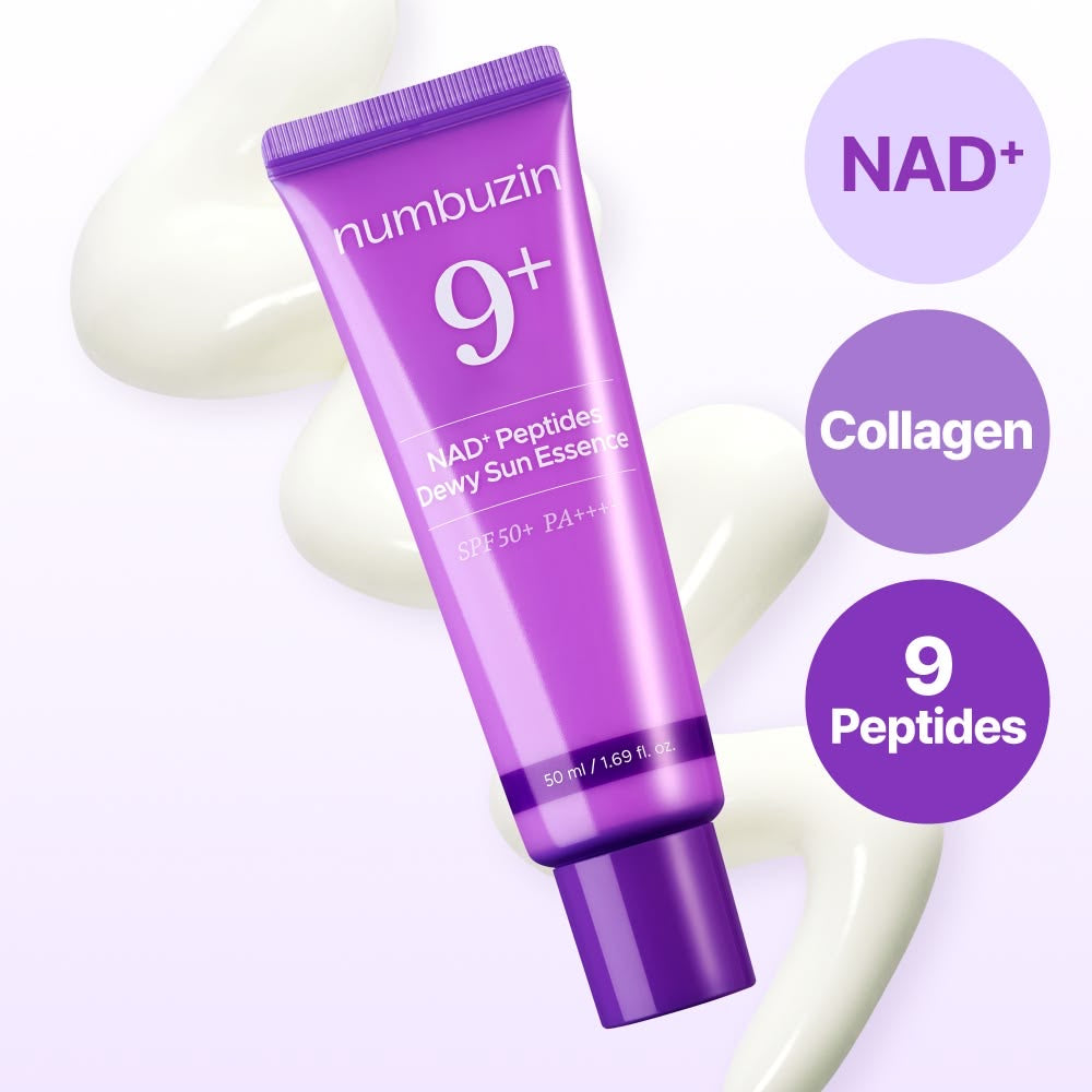 Numbuzin No.9 NAD+ Peptides Dewy Sun Essence 50 ml
