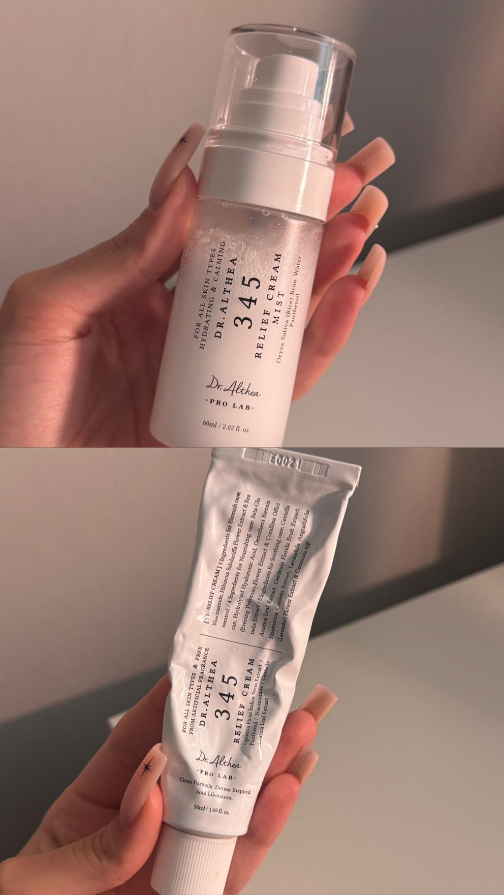 Dr.Althea 345 duo ( cream & mist)