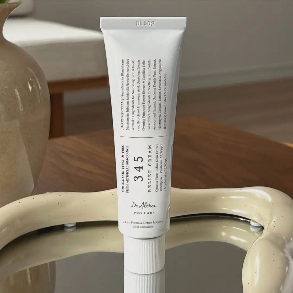 Dr.Althea 345 relief cream & Eqqualberry Nad+ serum