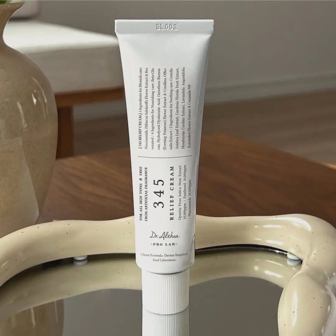 Dr.Althea 345 relief cream & Eqqualberry Nad+ serum