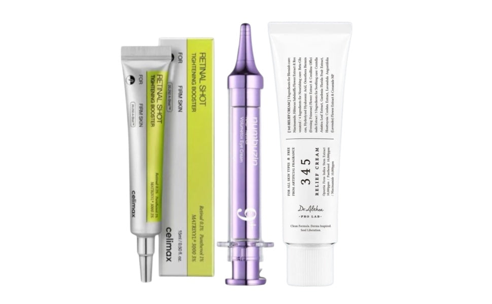 Botox Effect Bundle ( numbuzin eye cream , Celimax retinal shot , Dr.Althea 345cream)