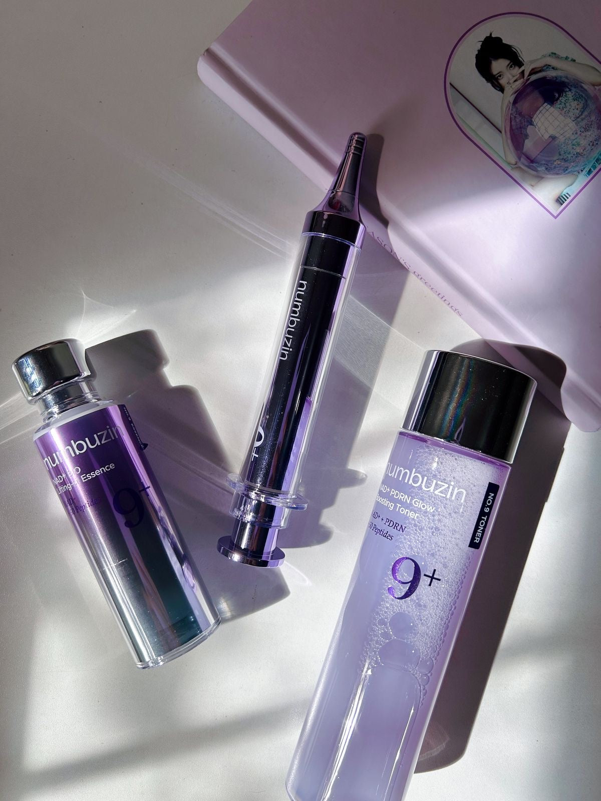 Numbuzin trio bundle ( toner - essence - eye cream )