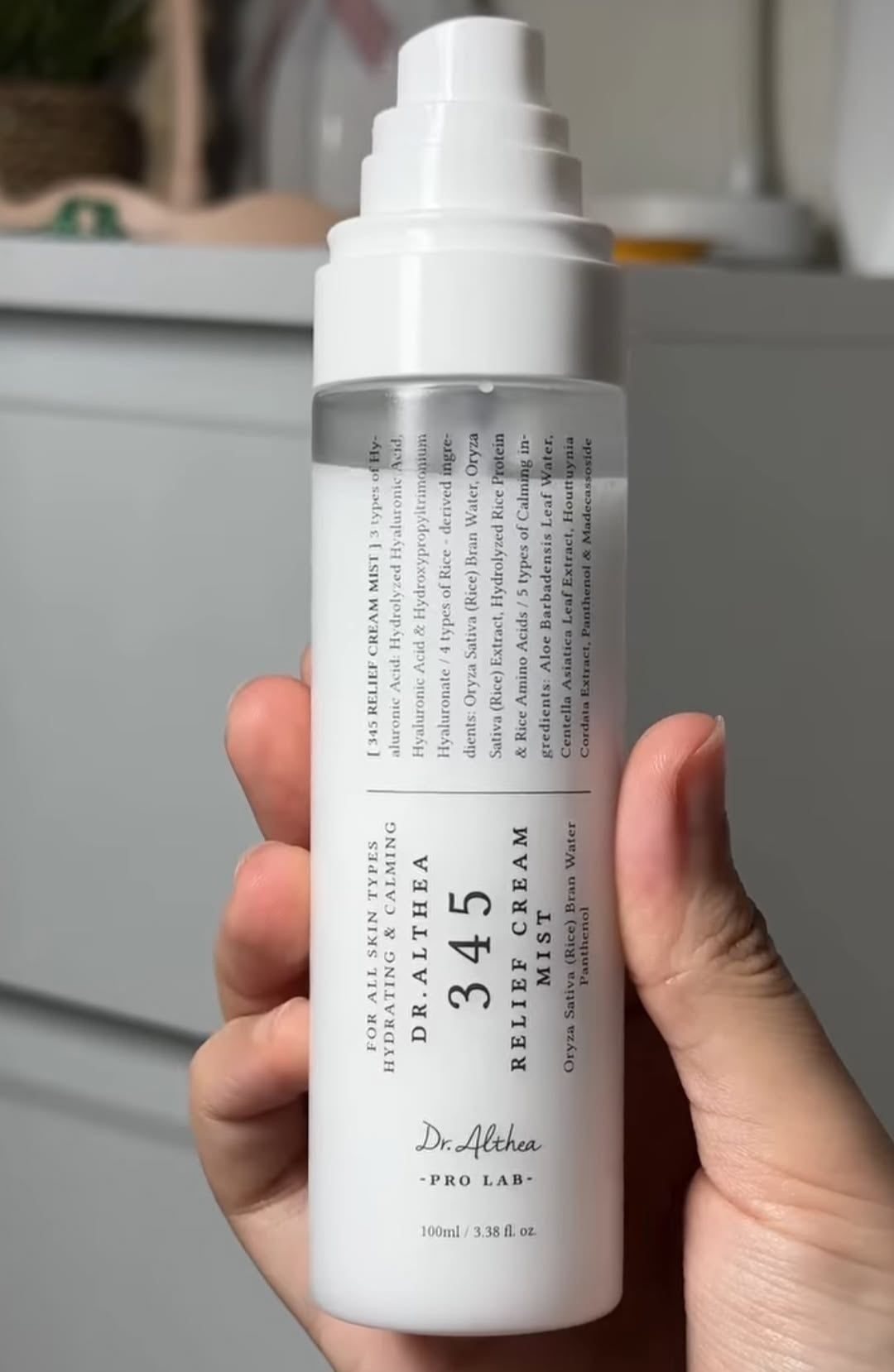 Dr. Althea - 345 Relief Cream Mist 100ml