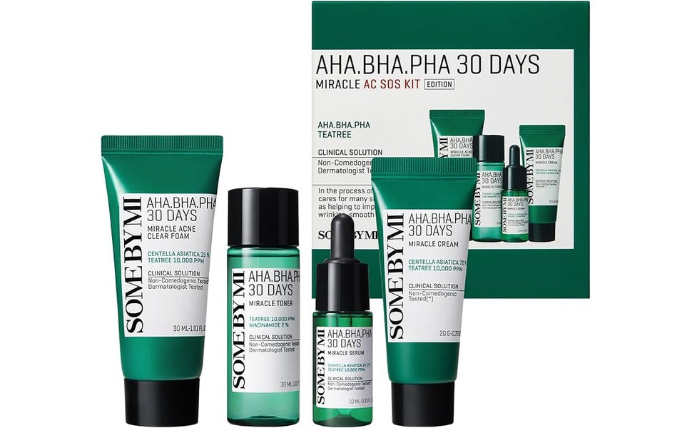 SOME BY MI AHA, BHA, PHA 30 Days Miracle AC SOS Kit